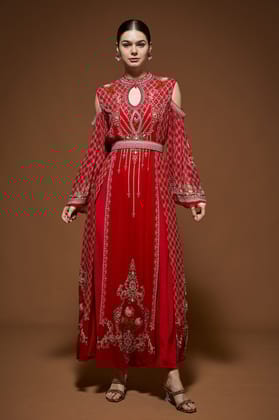 Red Kaftan-XS