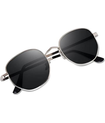 Dyana Core Silver Round Sunglasses ( Pack of 1 )