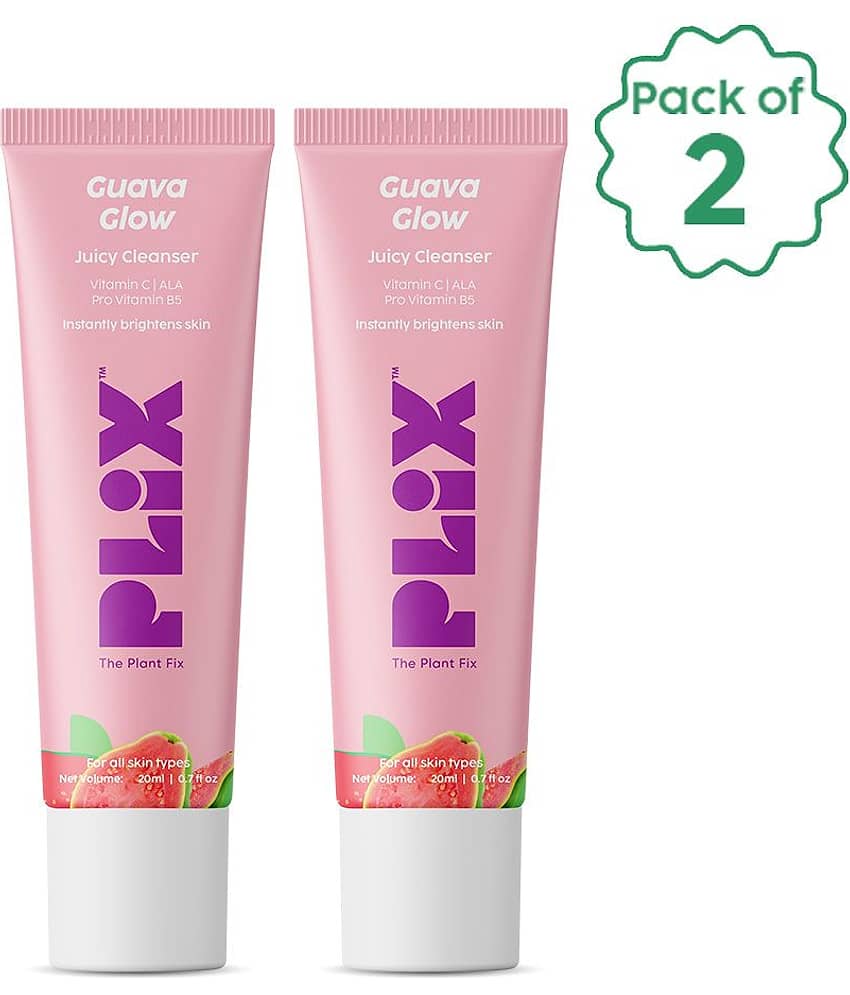 Plix - Daily Use Face Cleanser For All Skin Type 40 mL ( Pack of 2 )