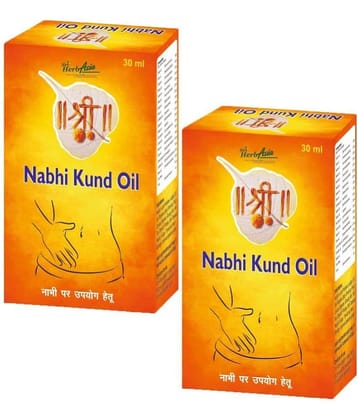 Herbasia Nabhi Kund Oil IRelieve From Digestive,Hair,Skin,Joint,Blood Sugar Problems(Pack of 2)