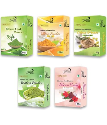 glowious - Skin Toning Face Pack for Normal Skin ( Pack of 5 )