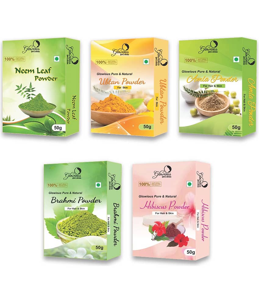 glowious - Skin Toning Face Pack for Normal Skin ( Pack of 5 )