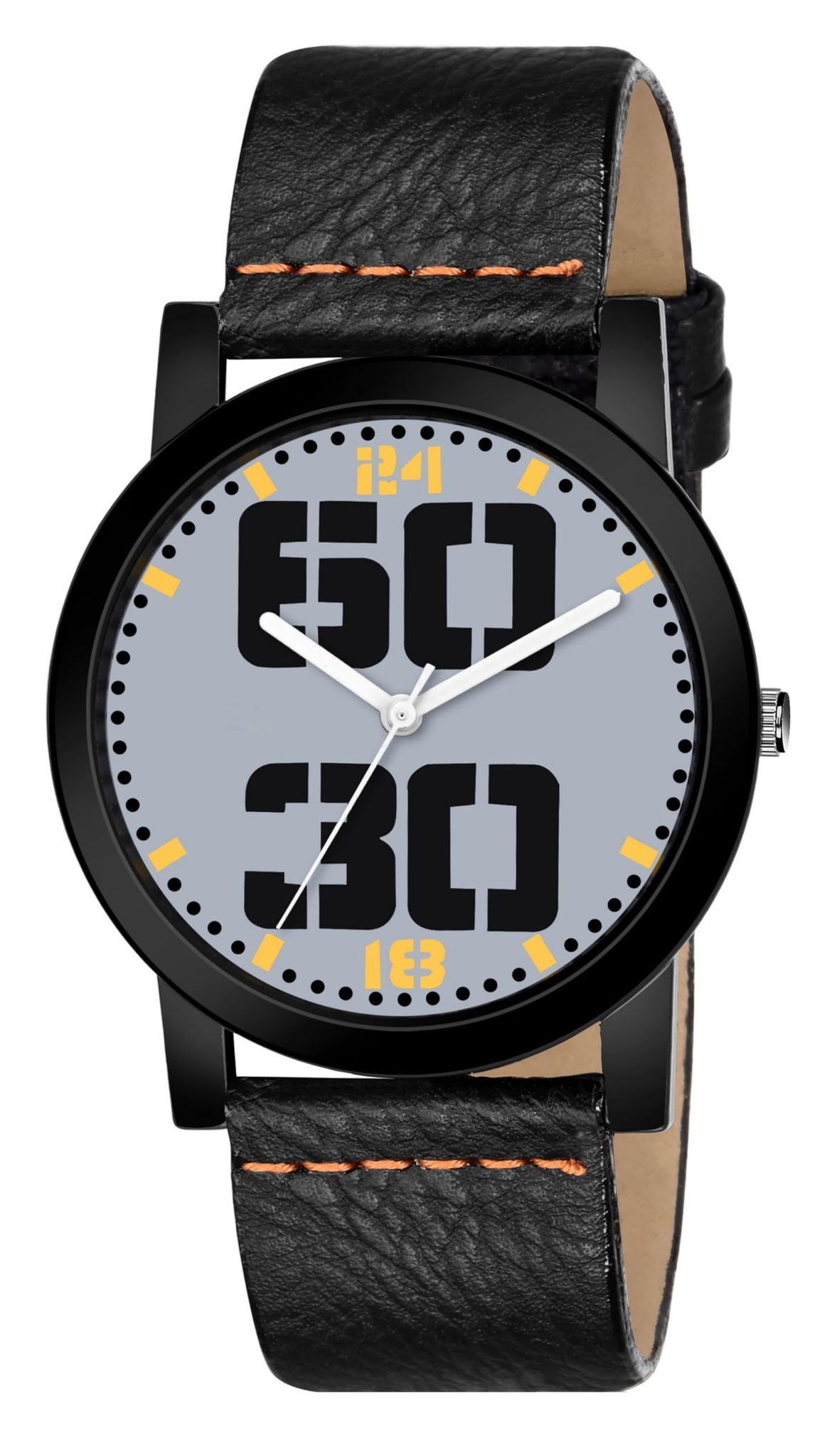 Grey Sllim Analog Watch for Men LR47