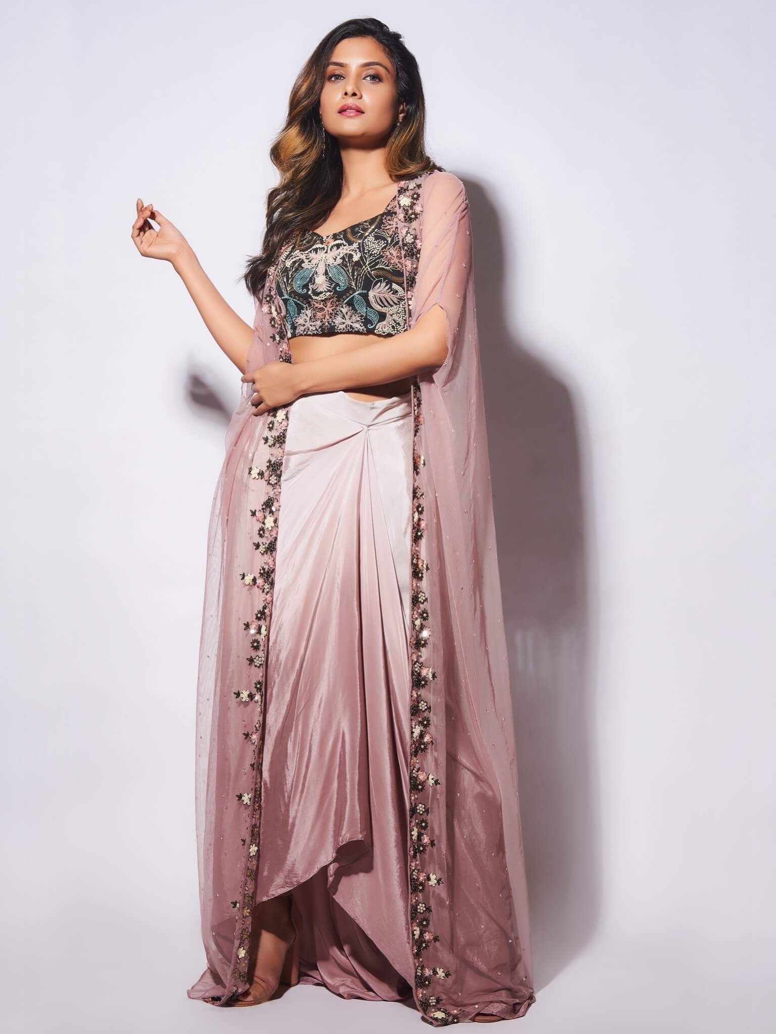 Blush pink three-piece cep set-XS