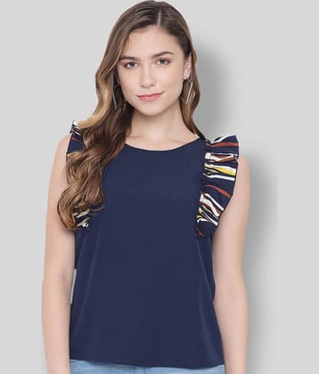 ALL WAYS YOU Women's Polyester Regular Top ( Blue )