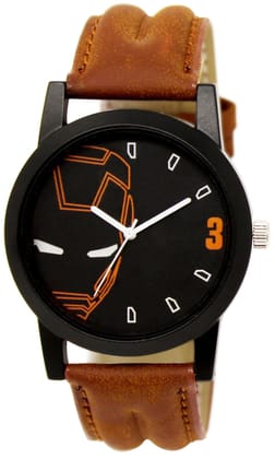Multicolor Steel Man Analog Watch for Men LR04