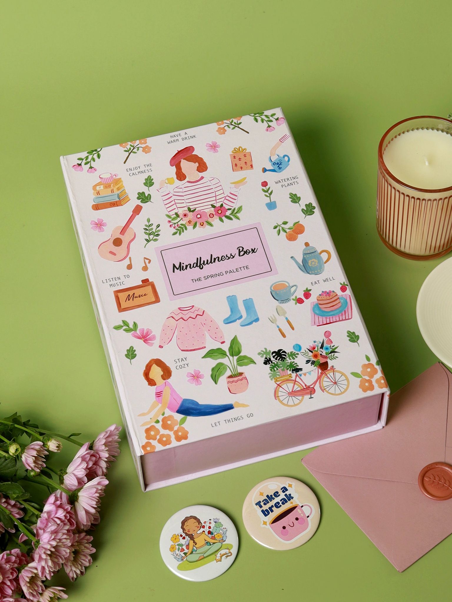 Mindfulness Box Gift Hamper-Positive Mindset Desk Calendar