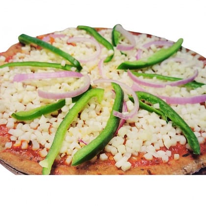 Onion capsicum pizza small (jowar & bajra)