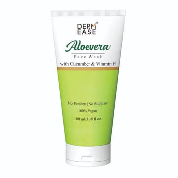Dermease Aloe Vera Face Wash for Calm and Clean Skin