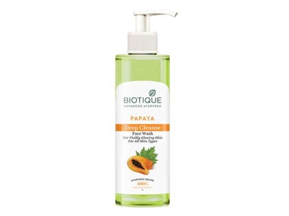Biotique Papaya Deep Cleanse Face Wash 200ml