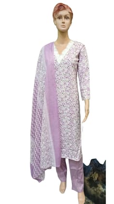 Cotton Printed Kurta Set