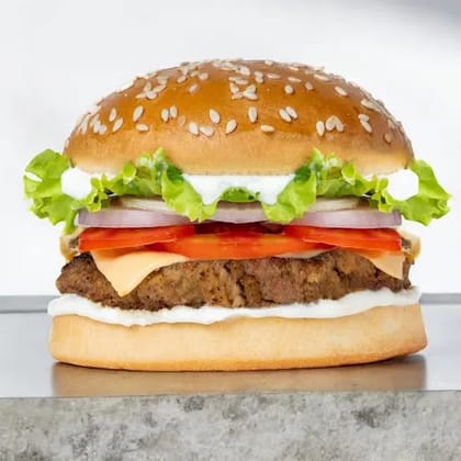 Grilled Spicy Lamb Burger