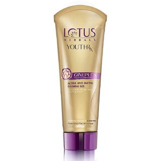 Lotus Herbals YouthRx Active Anti Ageing Foaming Gel Face Wash  With Jojoba, Ginseng  Ginger  100g