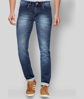 Hasasi Denim - Dark Blue 100% Cotton Regular Fit Men's Jeans ( Pack of 1 )