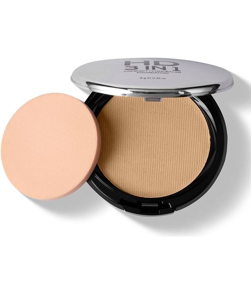 Renee Pro HD 3-IN-1 Compact Pressed Powder Ivorie Medium SPF 20 9 g