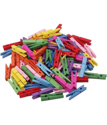 Vardhman - Wood Wooden Photo Clip Multicolored (Pack of 1)