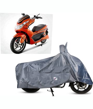 EGAL Bike Body Cover for Okinawa ( Pack of 1 ) , Grey