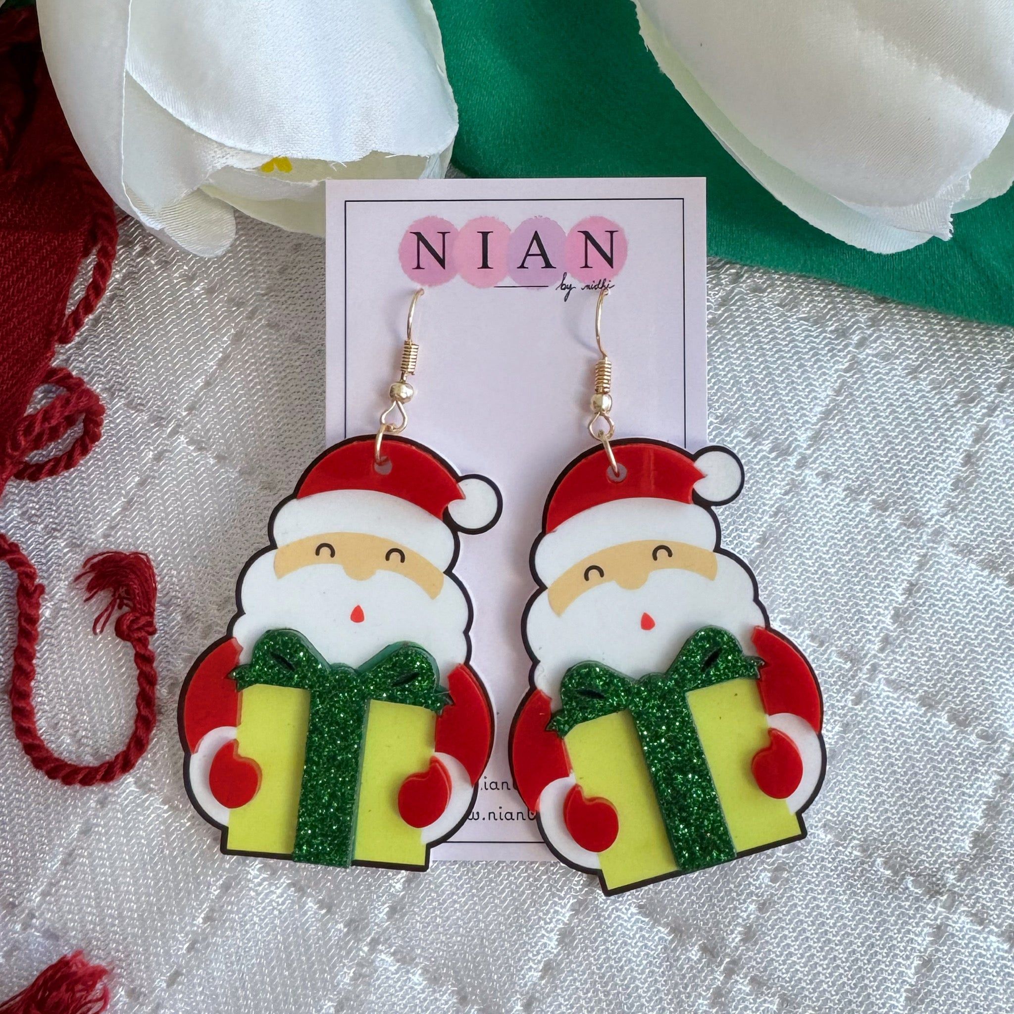 Santa's Surprise Earrings
