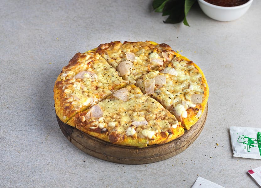 Red onion pizza