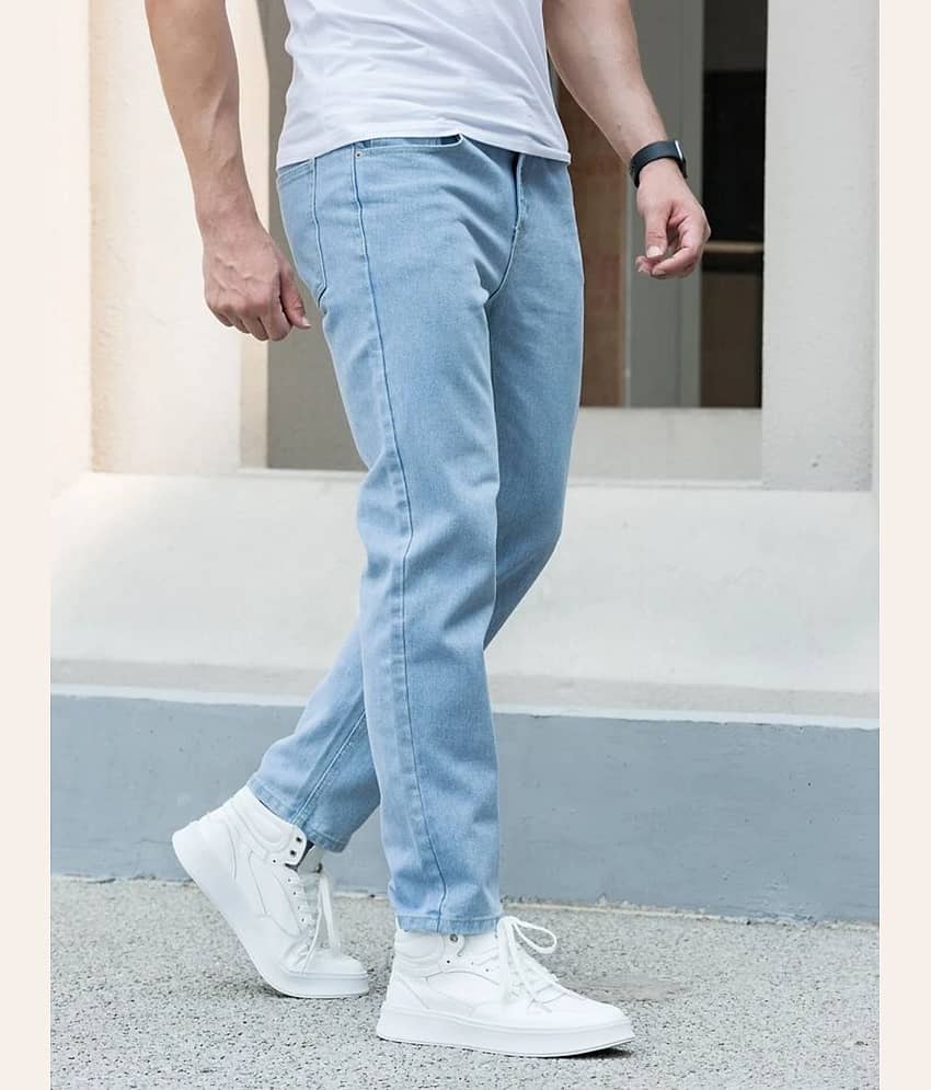 9x denims Regular Fit Clean Look Men's Jeans - Dark Blue ( Pack of 1 )