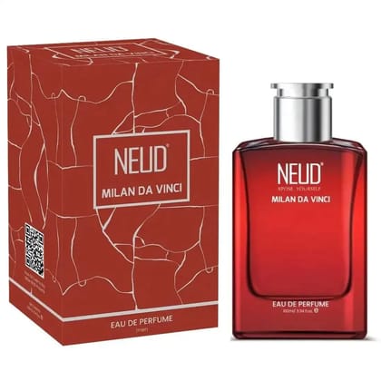 NEUD Milan Da Vinci Luxury Perfume for Cosmopolitan Men Long Lasting EDP No CFC - 100ml