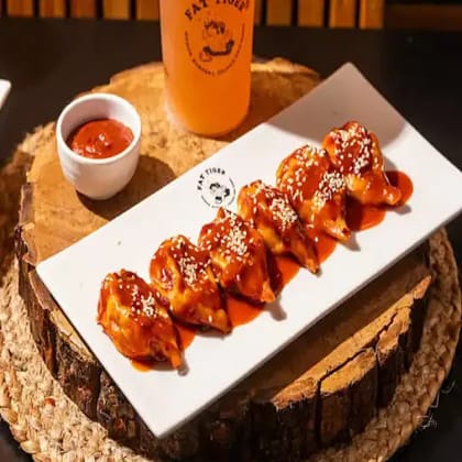 Darjeeling Wheat Veg Korean Hot N Spicy Momo [ 6 Pcs]