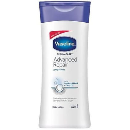 Vaseline Derma Care Advanced Repair Lightly Scented Body Lotion, 100ml