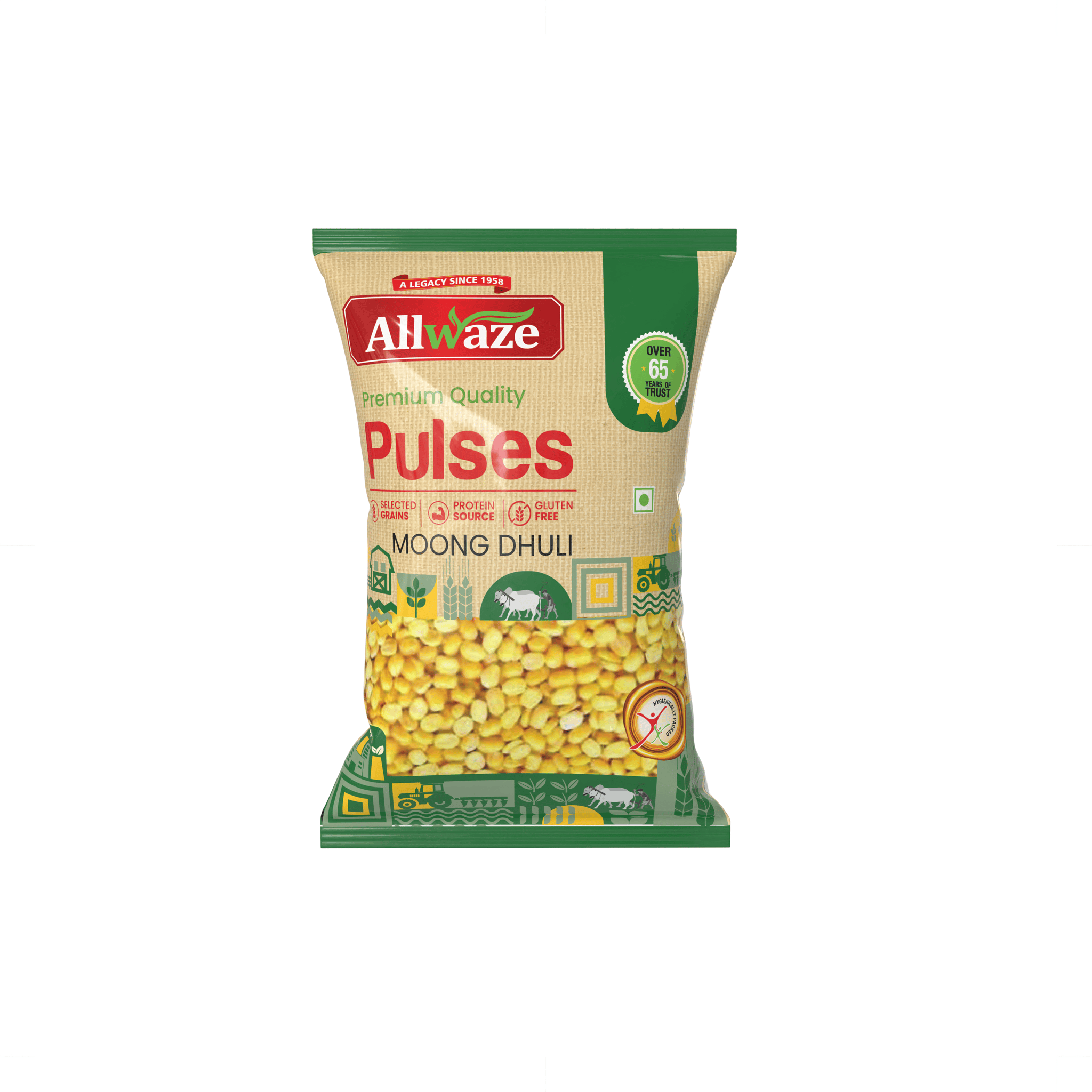 Allwaze Moong dhuli 500gram