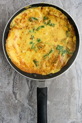 Masala Cheese Omelette