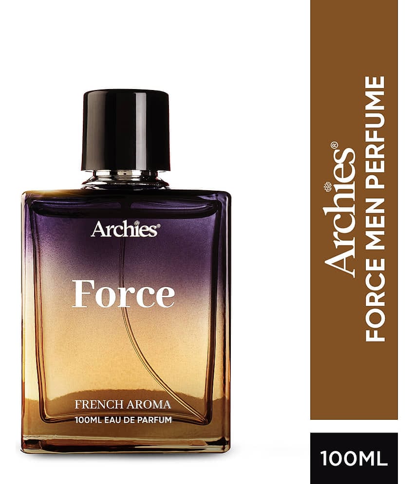 ARCHIES FORCE Luxury French Aroma Perfume for Men, Wood, Amber & Musk, Premium & Long Lasting-100ml