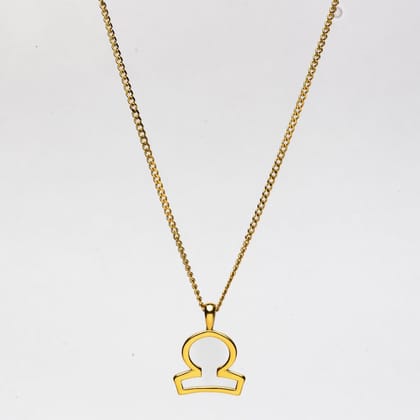 LIBRA (GOLD) Pendant+ Chain
