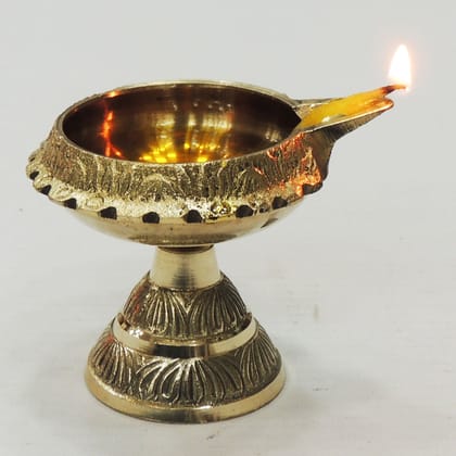 Brass Stand Kuber Deepak No. 2 (ZMAS194 D)