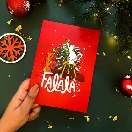 Greeting Card: Falala