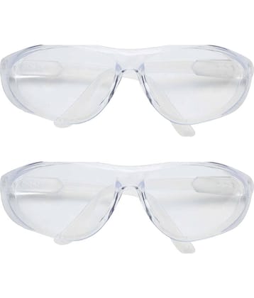 Sun100 Men's and Women's Safety Goggles (Pack of 2) Safety Goggles