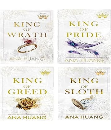King of Wrath + King of Pride + King of Greed + King of Sloth Comboo Book With Free Double Side Printed Bookmark Paperback