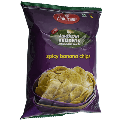 Haldirams Southern Delights Banana Chips - Spicy, 200 G Pouch Haldirams Southern Delights Banana Chips - Spicy, 200 G Pouch