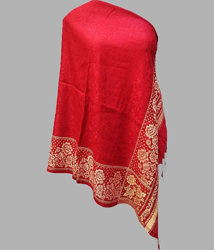 Soul Essence Maroon Kani Shawl - Single