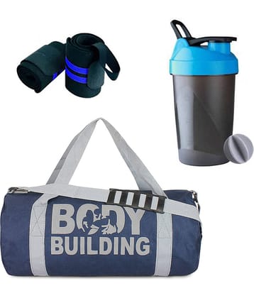 GROUPERS Polyester Blue 20 Ltrs Gym Bag