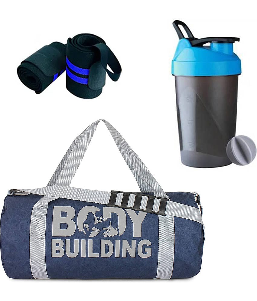 GROUPERS Polyester Blue 20 Ltrs Gym Bag