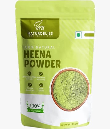 NaturoBliss Henna Powder Natural Henna 250 g