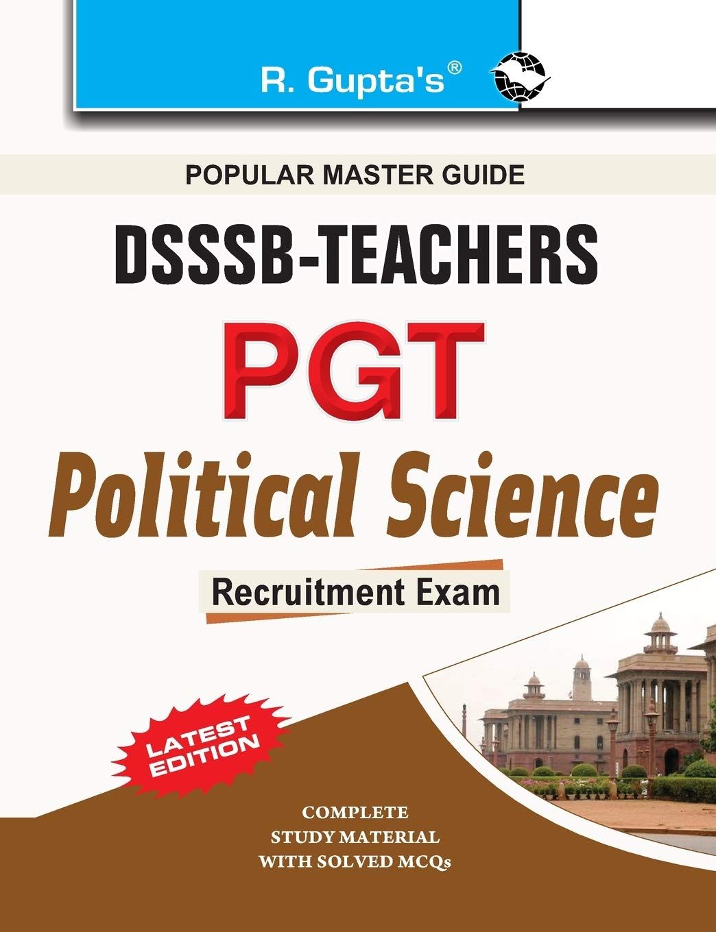 DSSSB: Teachers PGT Political Science Recruitment Exam Guide [Paperback] [Dec 15, 2025] RPH Editorial Board