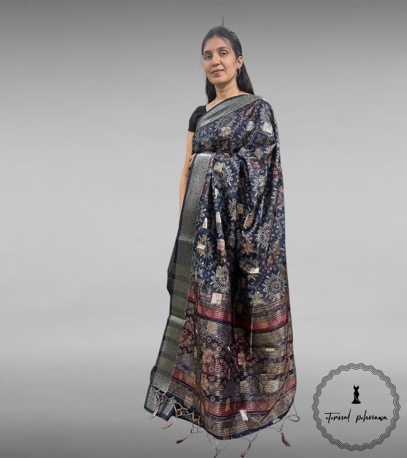 Dola Silk Saree – A Touch of Grace