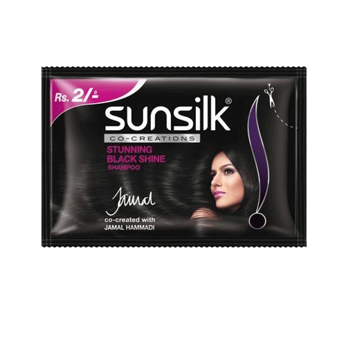 Sunsilk Hair Shampoo Stunning Black Shine Rs.2/-