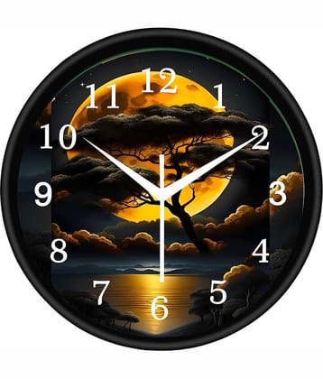 Trendy Homes Circular Analog Wall Clock