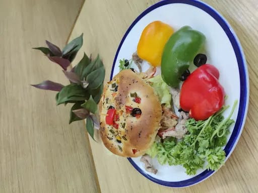 Chicken Tikka Focaccia Sandwich