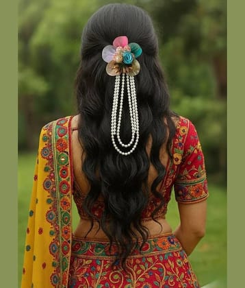 Shivay Fashion  hub Multi Hair Pin ( Pack of 1 )