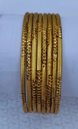 1 Gram Gold Bangles Elegance at its Finest