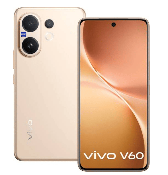 Vivo V60 5G (Auspicious Gold, 128 GB)  (8 GB RAM)