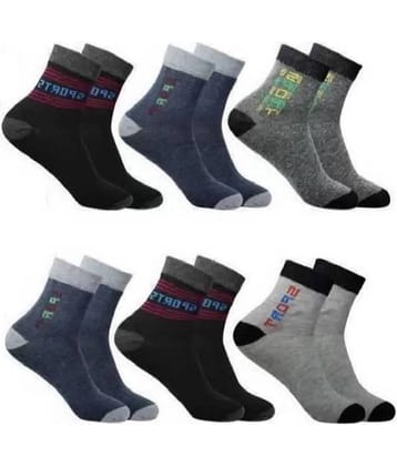 Cavenders Pack of 5 Men's Cotton Blend Ankle Length Socks ( Multicolor )