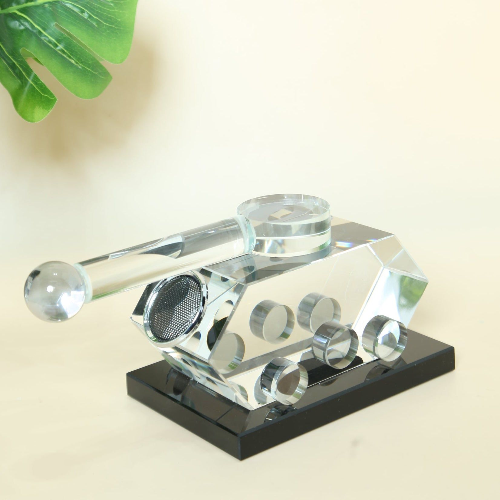Crystal Army Tank Showpiece-Tank